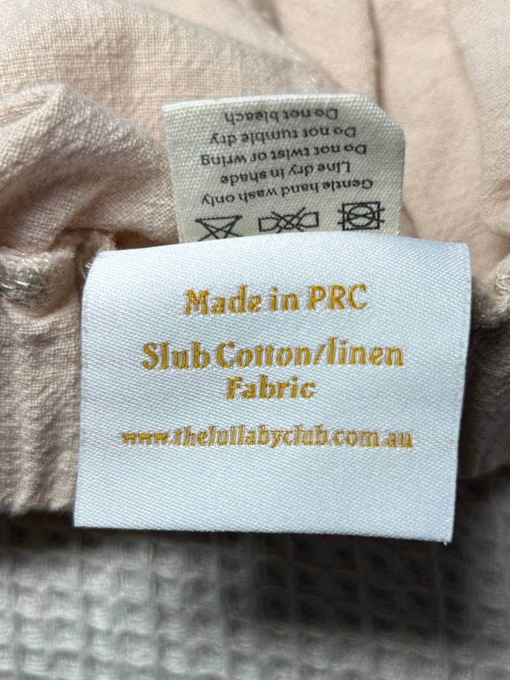 The Lullaby Club Soft Cotton/Linen Button-Up Shorts Set - Picture 9 of 9